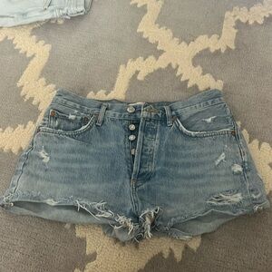 AGOLDE JEAN SHORTS SIZE 26